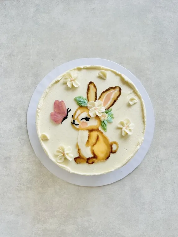 Bunny & Butterfly, a Fig & Owl cake