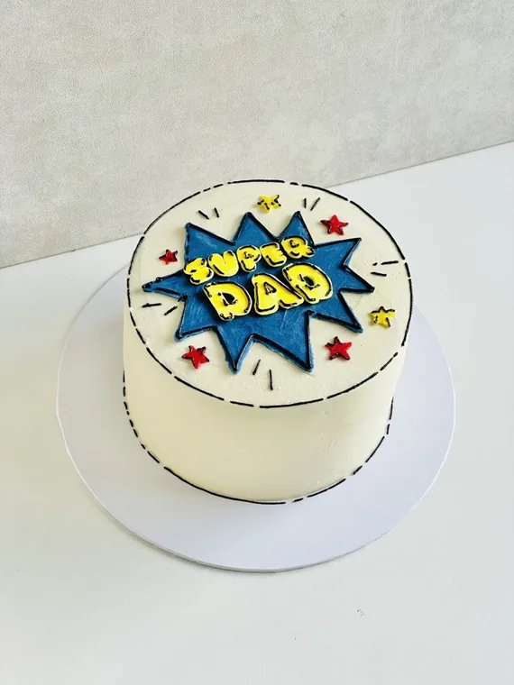 Super Dad, a Fig & Owl cake